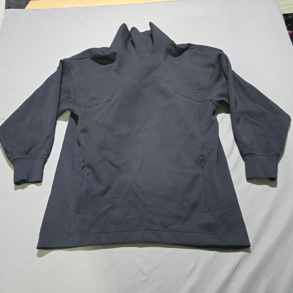 Lululemon Modal-Blend Turtleneck Tunic Women 10 Black LW3FLGS